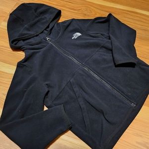 Kids North Face Fleece Full Zip Hoodie 5T